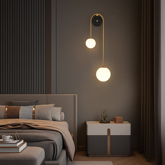 Brivra | Moderne Bogen-Wandleuchte für minimalistische Eleganz 0