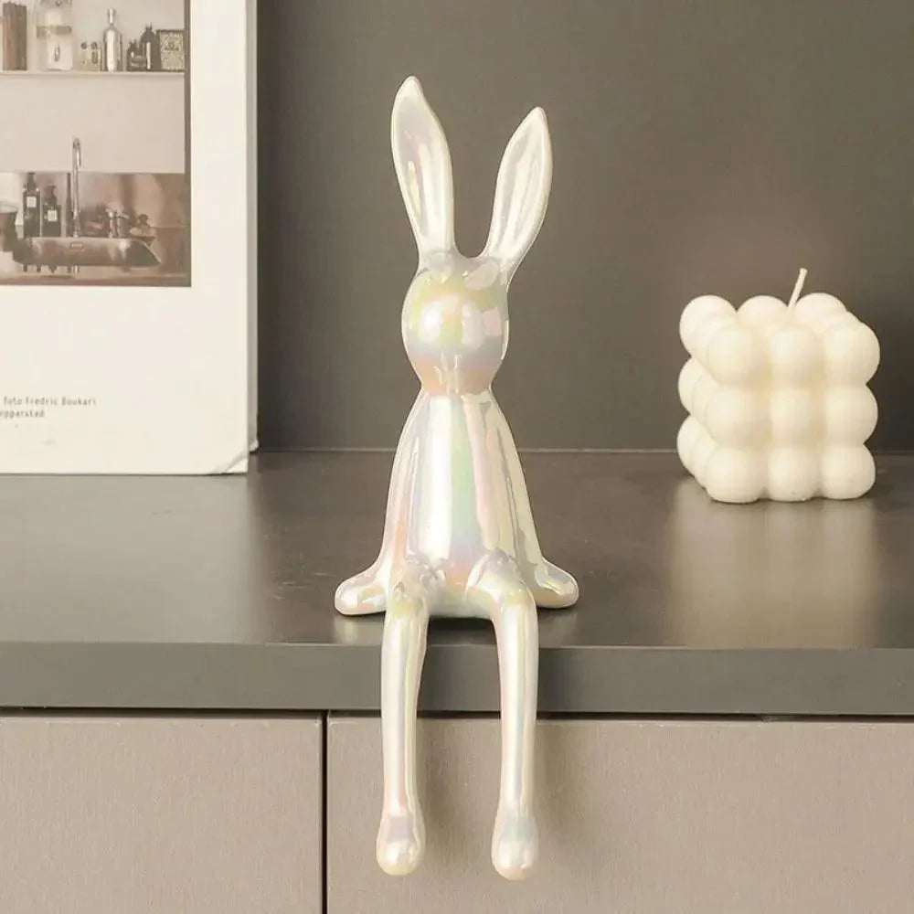BunnyElegance – Stilvolles Kaninchen-Ornament 6