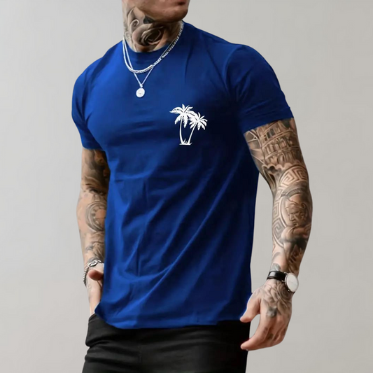 Herren T-Shirt Grafisches Design Bequem Baumwolle für Männer-1