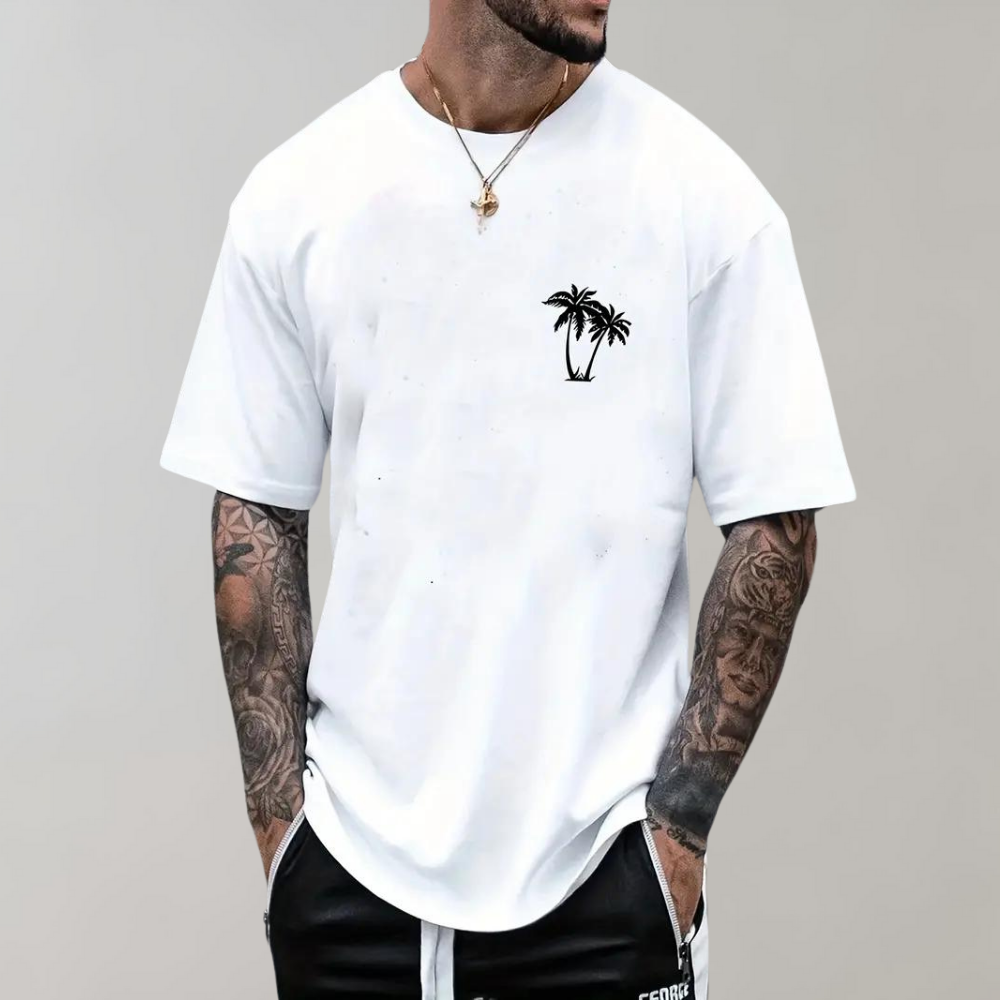 Herren T-Shirt Grafisches Design Bequem Baumwolle für Männer-2