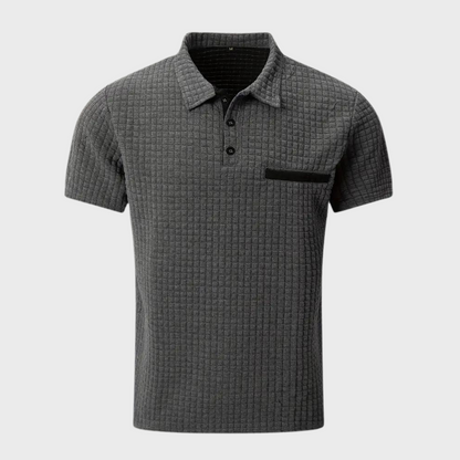 Variant image for Herren Polo Shirt Weiß Größe M Baumwolle-13
