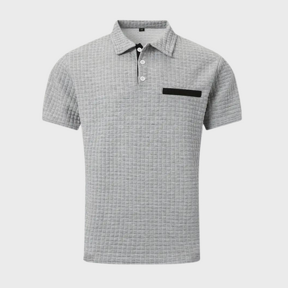 Variant image for Herren Polo Shirt Weiß Größe M Baumwolle-31