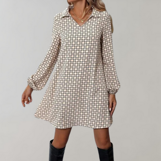 Damen A-Linien Kleid Grün Größe M Polyester Sommerkleider-1
