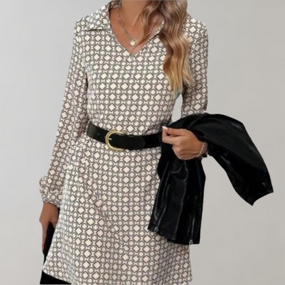Damen A-Linien Kleid Grün Größe M Polyester Sommerkleider-2