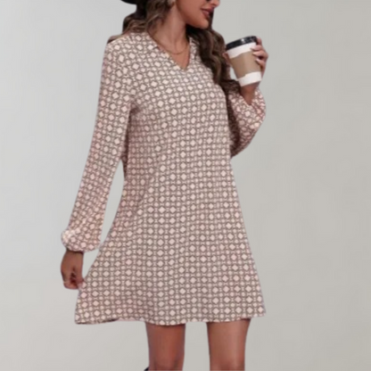 Damen A-Linien Kleid Grün Größe M Polyester Sommerkleider-5