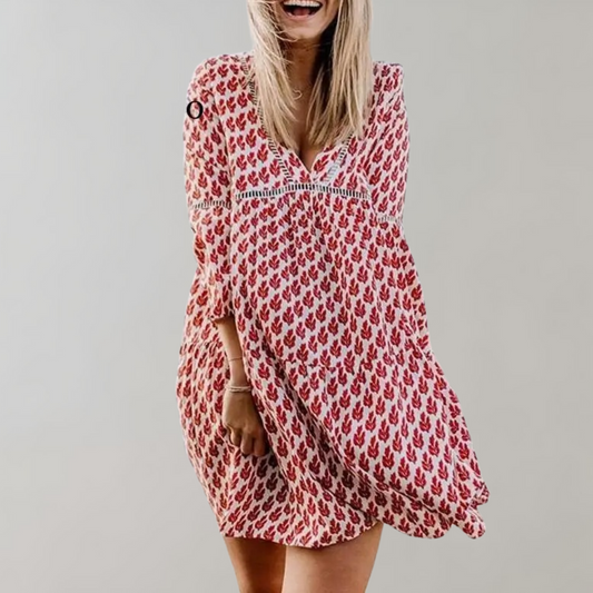 Stylisches Damenkleid Emilie aus Nachhaltigen Materialien für Sommertragekomfort-1