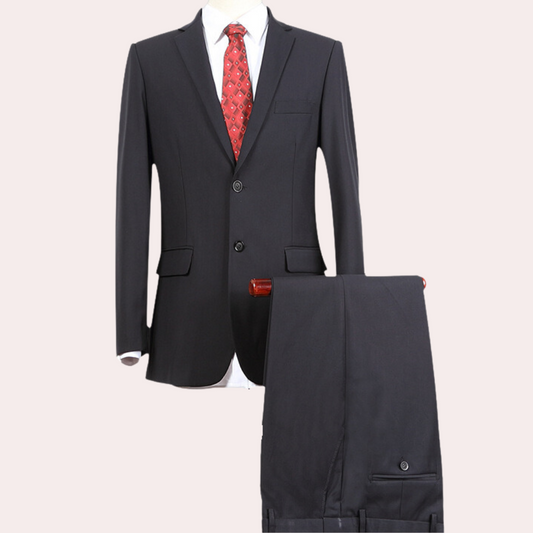 Claude - Comfortable 2-Part Men's Set for All Seasons, Soft Acetate Fiber-1