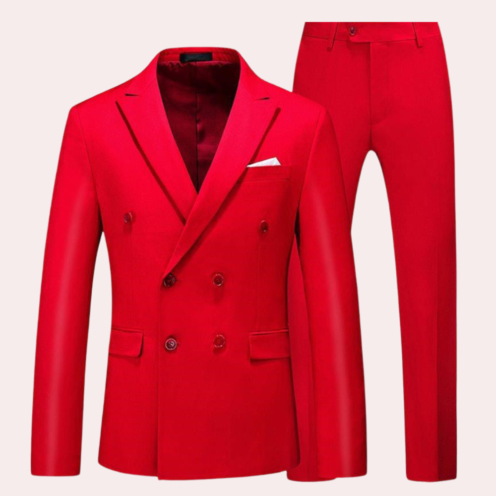 Variant image for Alain - Classic Men's 2-Piece Summer Set, Comfortable & Stylish Outfit-7