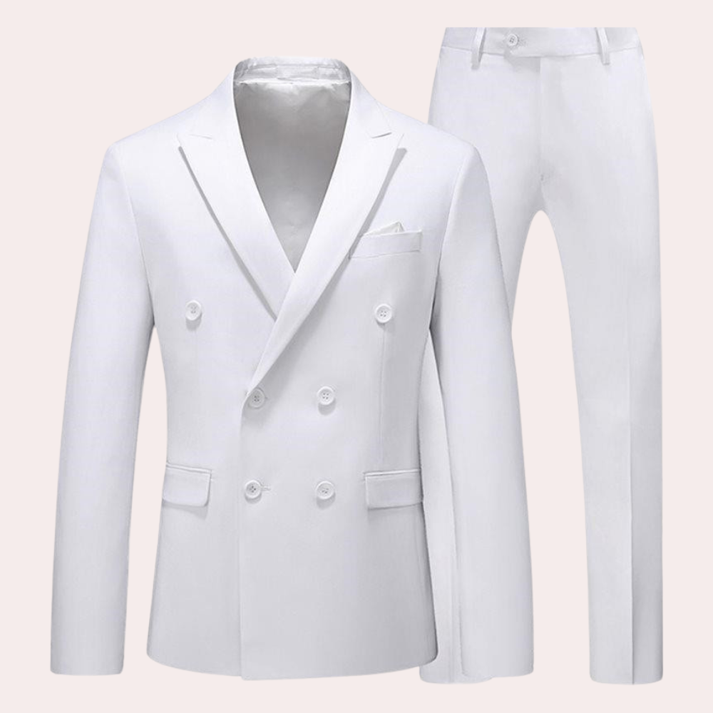 Variant image for Alain - Classic Men's 2-Piece Summer Set, Comfortable & Stylish Outfit-1