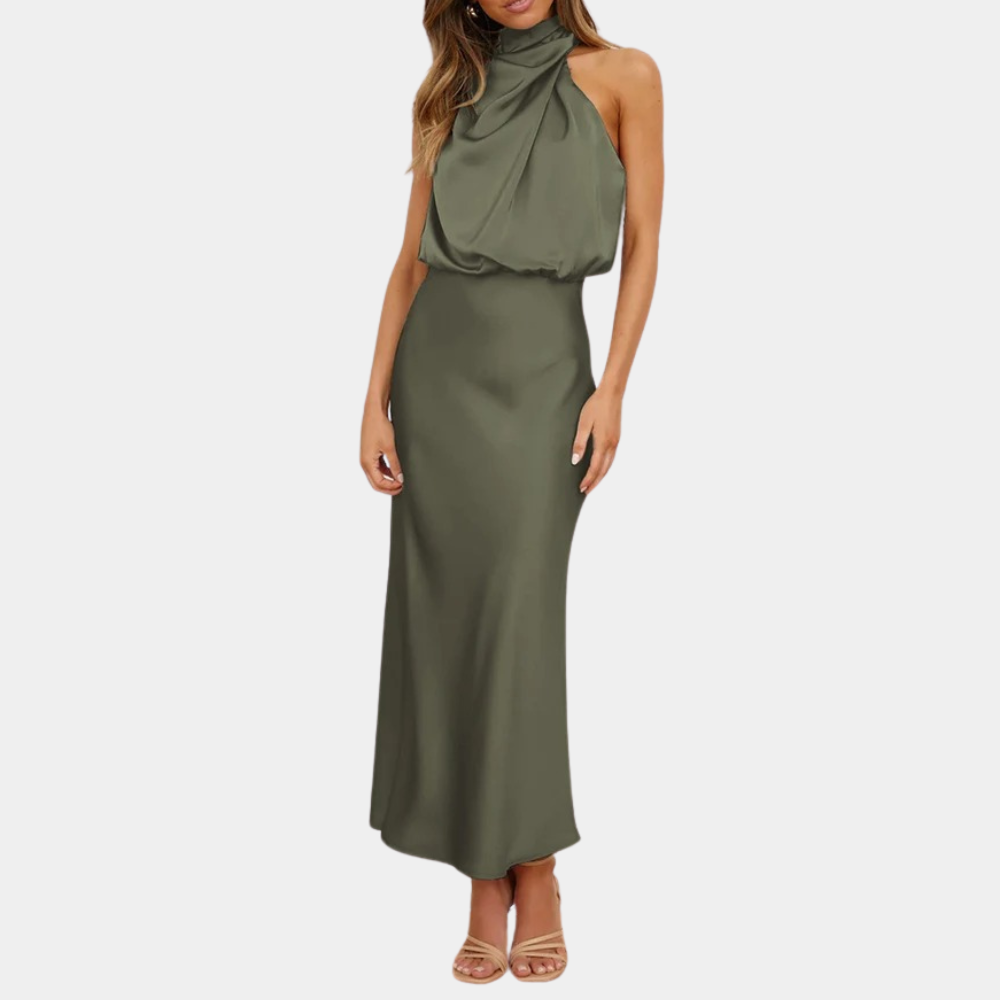 Variant image for Elegantes Damenkleid Aus Atmungsaktivem Stoff Für Sommer - Stilvolle Kleider Damen-5