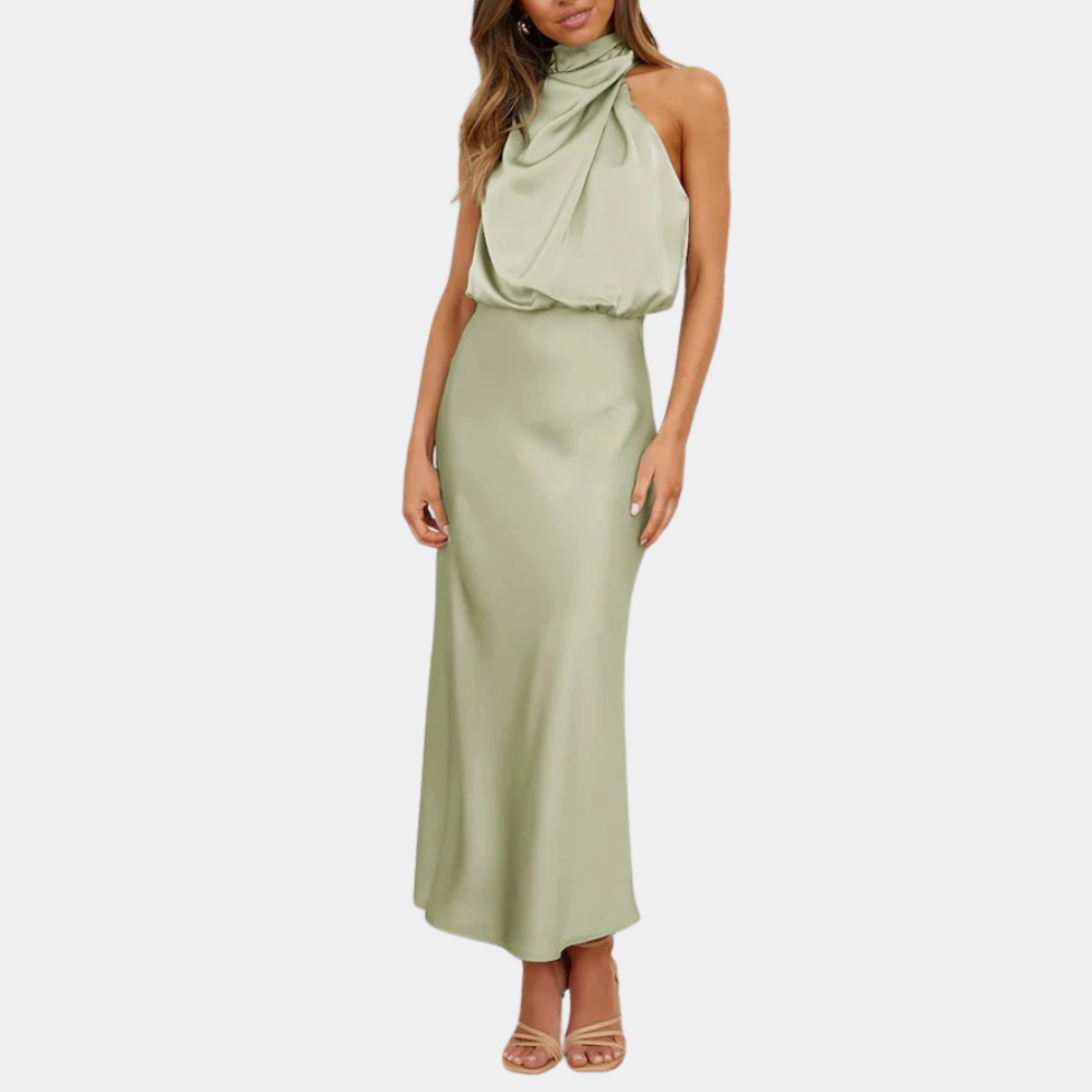 Variant image for Elegantes Damenkleid Aus Atmungsaktivem Stoff Für Sommer - Stilvolle Kleider Damen-9