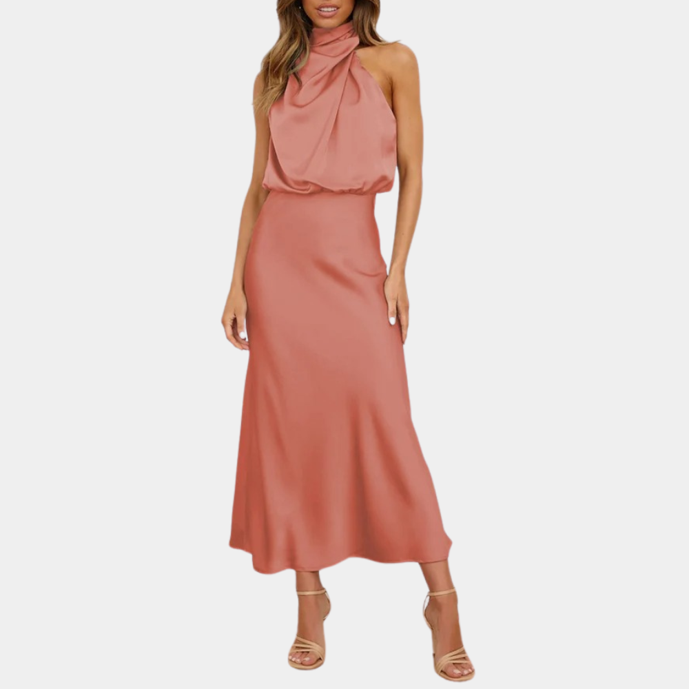 Variant image for Elegantes Damenkleid Aus Atmungsaktivem Stoff Für Sommer - Stilvolle Kleider Damen-21
