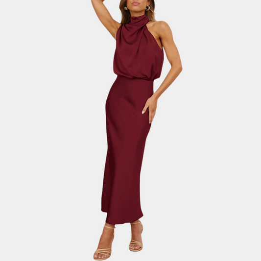 Elegantes Damenkleid Aus Atmungsaktivem Stoff Für Sommer - Stilvolle Kleider Damen-1