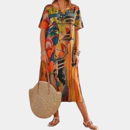 Variant image for Damen Kleid Grün Größe M Baumwolle - Elegantes Sommerkleid für Stil und Komfort-19