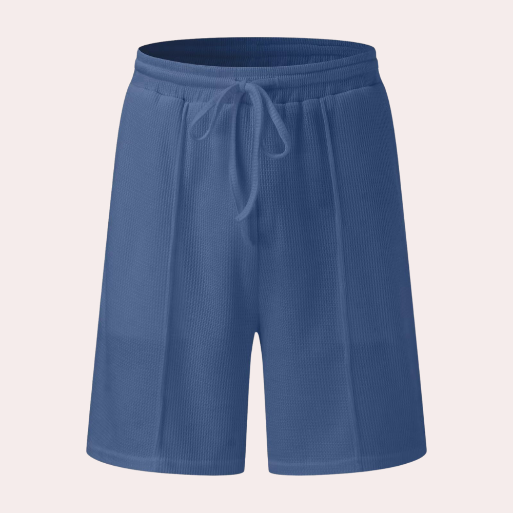Herren Zweiteiliges Set Blau Größe M Baumwolle - Bequem und Modisch für Frühling und Sommer-3