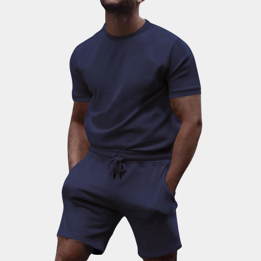 Herren Set Grau Größe M Baumwolle – Lässiges Männer Set für Komfort und Stil-1