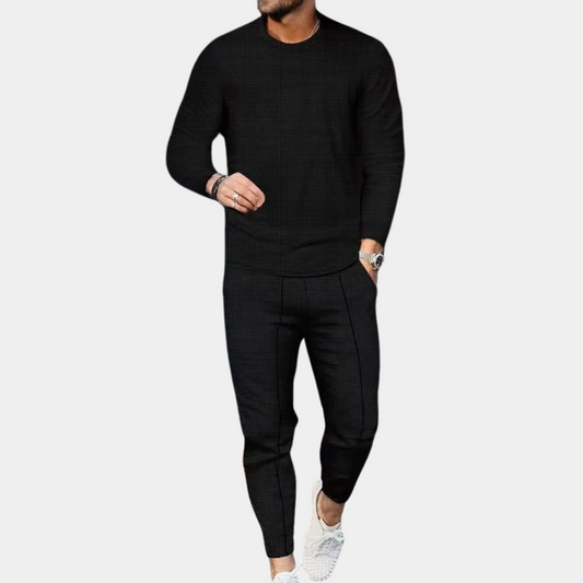 Herren Set Weiß Größe M Baumwolle – Bequemes Sommer Outfit für Männer-1