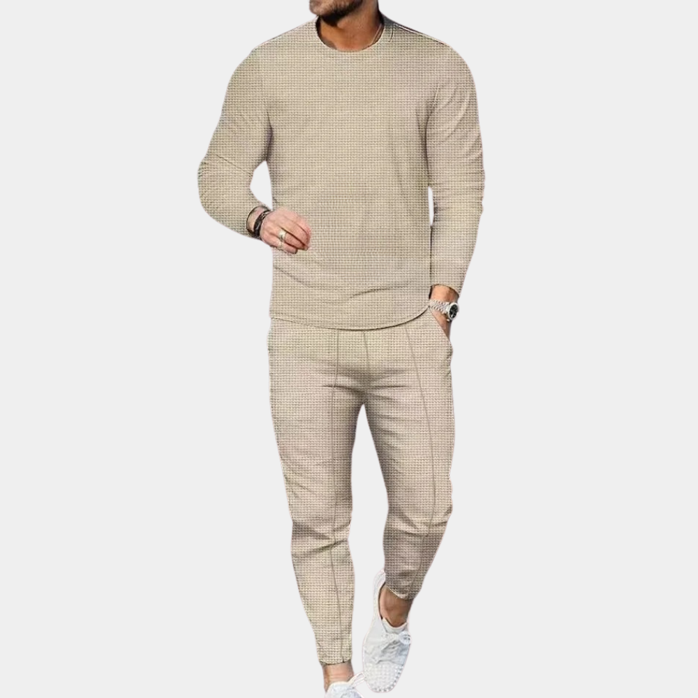 Herren Set Weiß Größe M Baumwolle – Bequemes Sommer Outfit für Männer-2