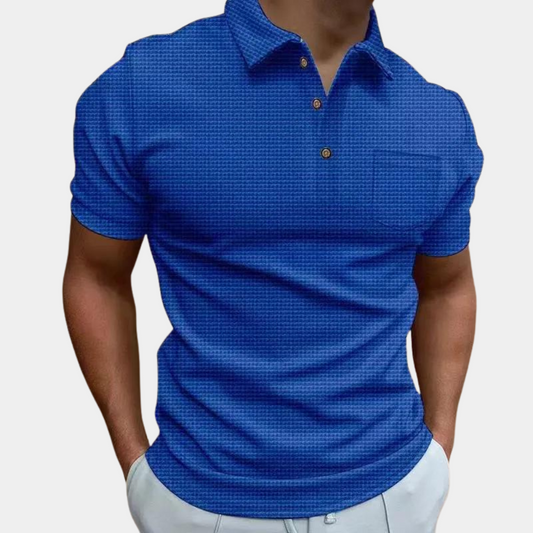 Herren Polo Shirt Klassischer Schnitt Bequem Baumwolle Ideal Für Jeden Anlass-1