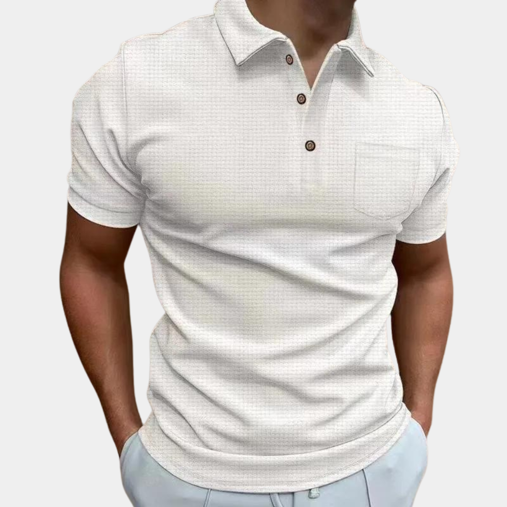 Herren Polo Shirt Klassischer Schnitt Bequem Baumwolle Ideal Für Jeden Anlass-2