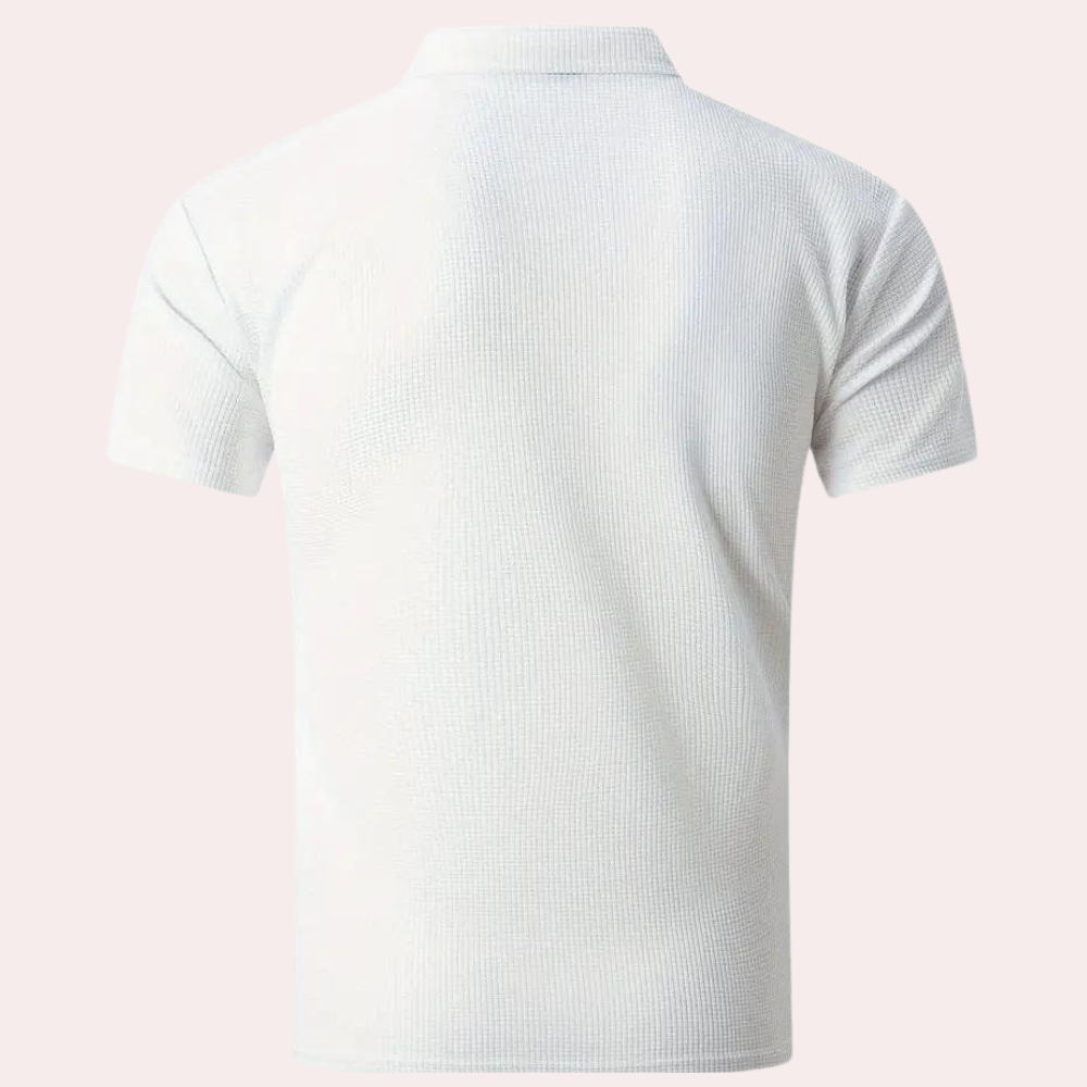 Herren Polo Shirt Klassischer Schnitt Bequem Baumwolle Ideal Für Jeden Anlass-4