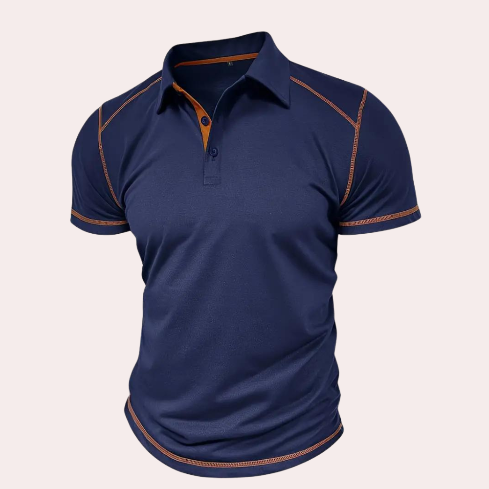 Herren Polo Shirt Klassisch Zeitlos Bequem Baumwolle-3