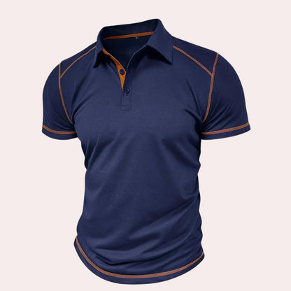 Herren Polo Shirt Klassisch Zeitlos Bequem Baumwolle-3