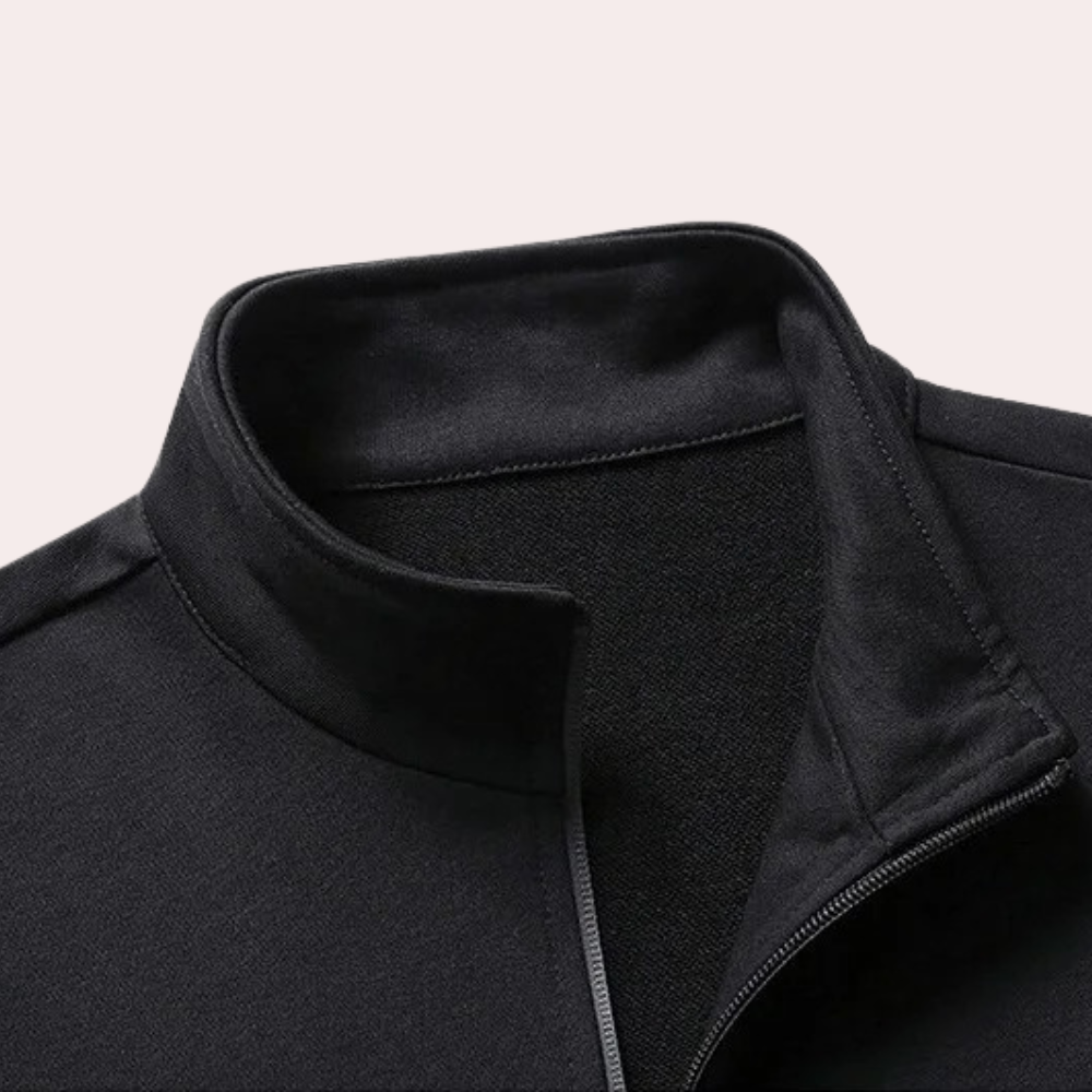 Herren Trainingsanzug Schwarz Größe M Polyester-3