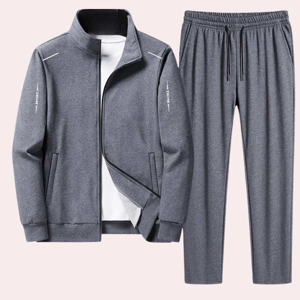 Variant image for Herren Trainingsanzug Schwarz Größe M Polyester-13