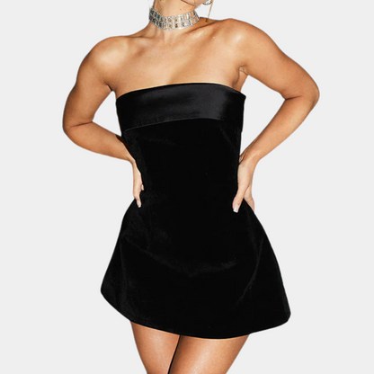 Variant image for Elegantes Damen Mini-Kleid aus Atmungsaktivem Stoff für Sommerkleider-1