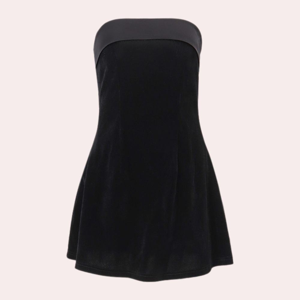 Elegantes Damen Mini-Kleid aus Atmungsaktivem Stoff für Sommerkleider-3