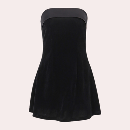 Elegantes Damen Mini-Kleid aus Atmungsaktivem Stoff für Sommerkleider-3