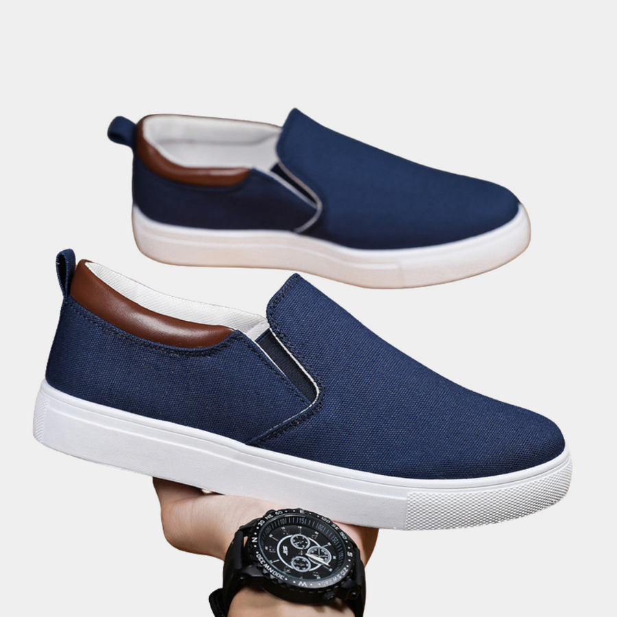 Variant image for Herren Slipper Schwarz Größe 42 Leder Schlupfschuhe für Komfort und Stil-19