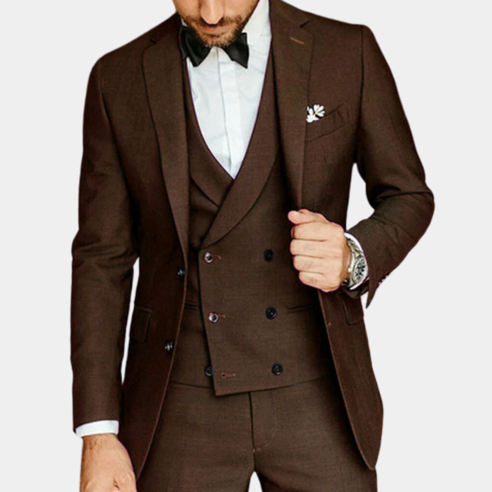 Variant image for Elegant 3-Piece Men's Suit Set - Scandinavian Design for Summer Events-11