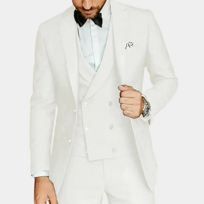 Variant image for Elegant 3-Piece Men's Suit Set - Scandinavian Design for Summer Events-21