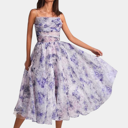 Variant image for Elegantes Midi-Kleid Damen - Atmungsaktive Sommerkleider Mit Zeitlosem Design-11