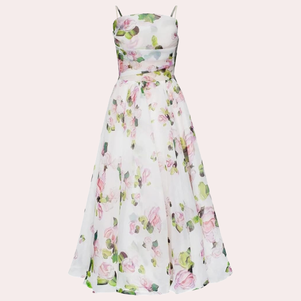 Elegantes Midi-Kleid Damen - Atmungsaktive Sommerkleider Mit Zeitlosem Design-4
