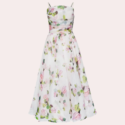 Elegantes Midi-Kleid Damen - Atmungsaktive Sommerkleider Mit Zeitlosem Design-4