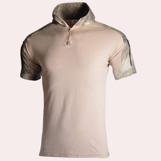 Herren Poloshirt Langarm mit Kapuze Stilvoll Baumwolle-1