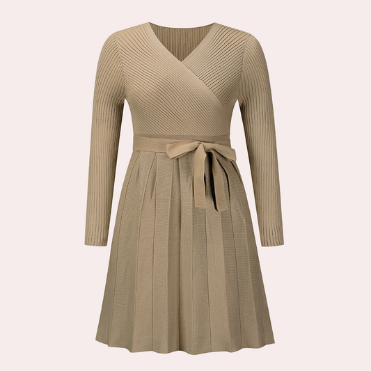 Damen Midi Kleid Blau Größe M Polyester - Elegantes Sommerkleid für verschiedene Anlässe-1