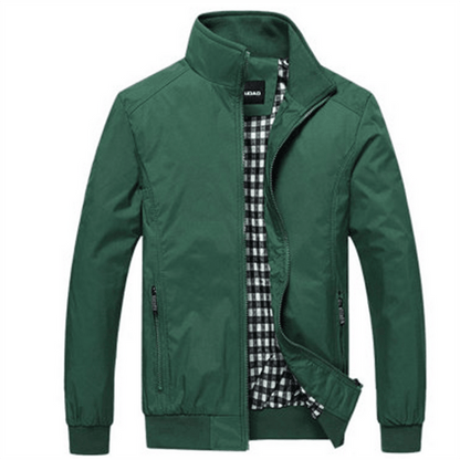 Herrenjacke Leicht Atmungsaktiv Sommerjacke Ideal für Strand und Freizeit-4