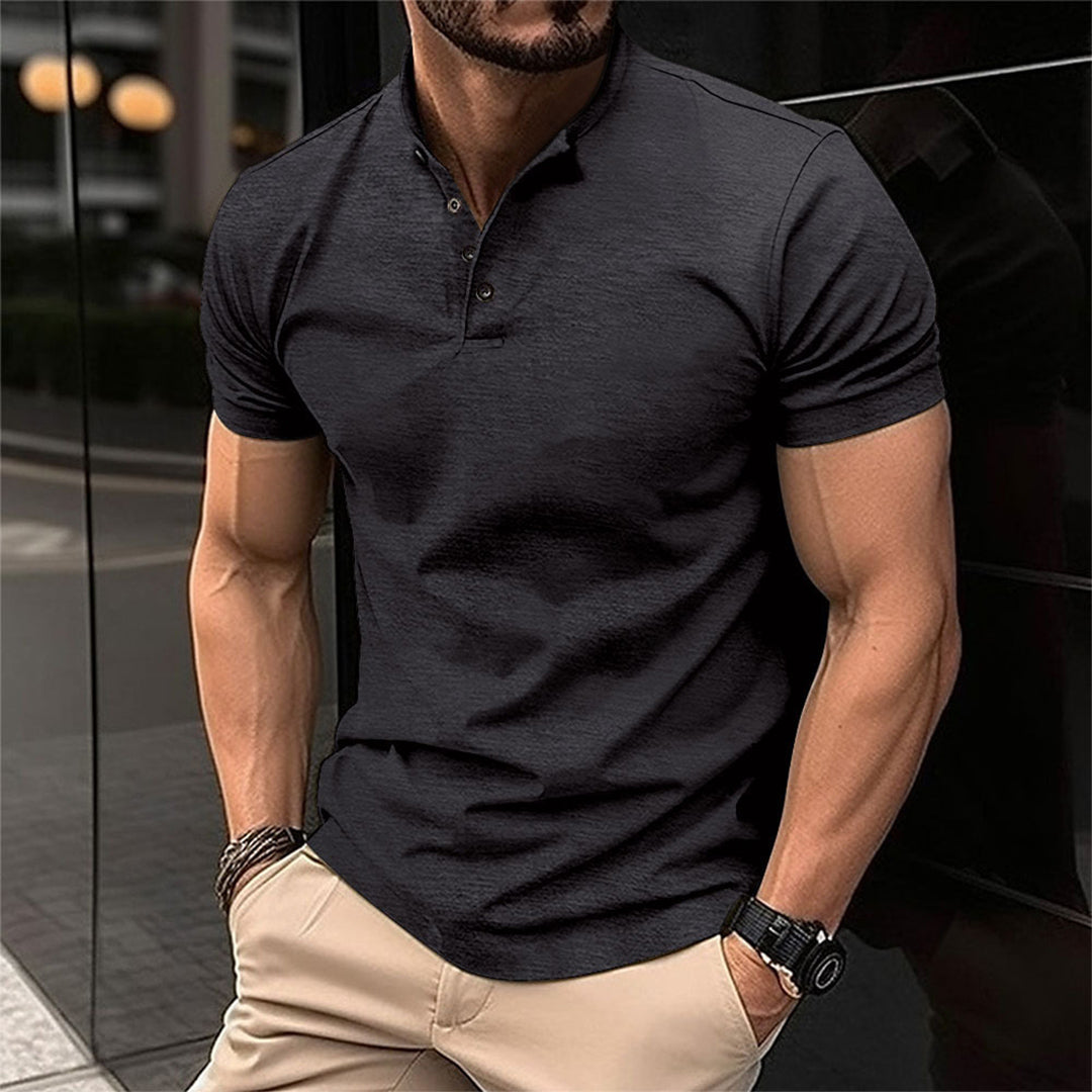 Variant image for Herren Poloshirt Blau Größe M Baumwolle – Elegantes Design für Freizeit und Formalitäten-21