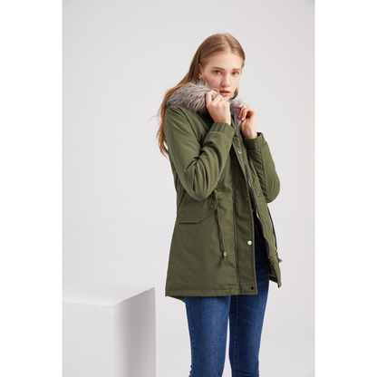 Caira | Warme Damen-Parka-Winterjacke mit Kapuze 1