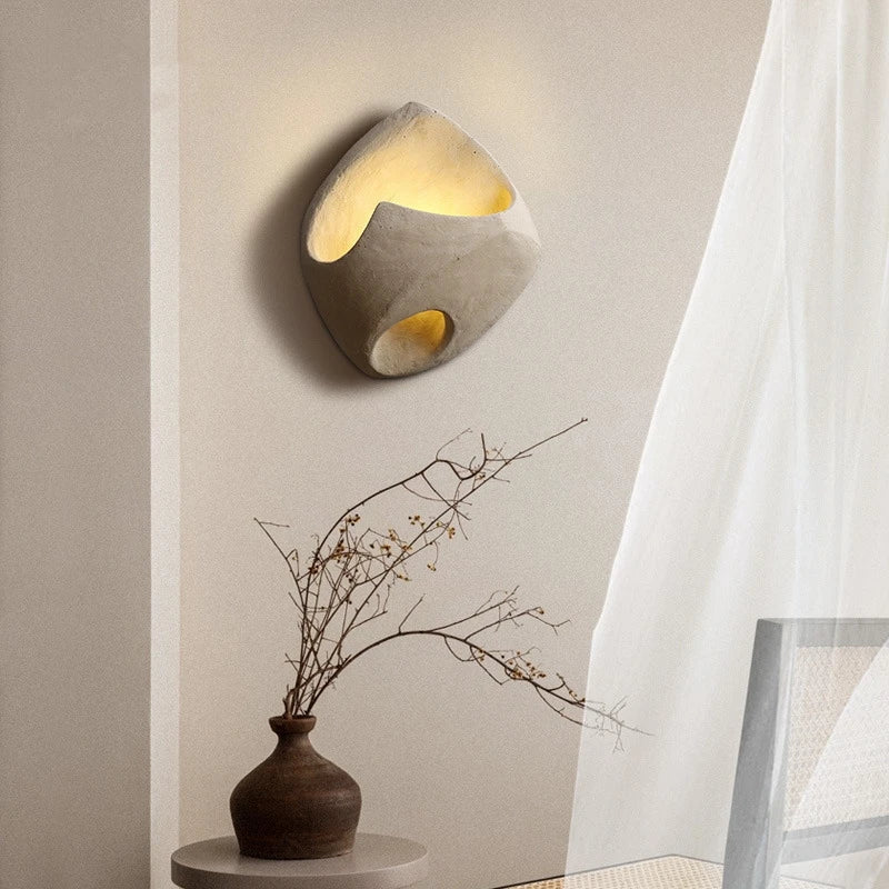 CalmSphere – Wabi-Sabi-inspirierte Wandleuchte 3