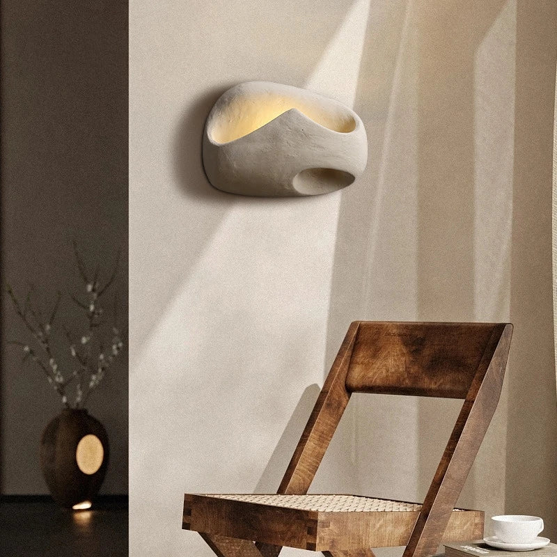 CalmSphere – Wabi-Sabi-inspirierte Wandleuchte 5