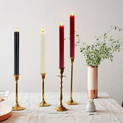 CandleLuxe – 6 LED-Stabkerzen mit Fernbedienung für luxuriöse Eventbeleuchtung 6