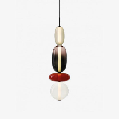 LichtPraline | Farbige Glaslampe mit verspieltem Candy-Design