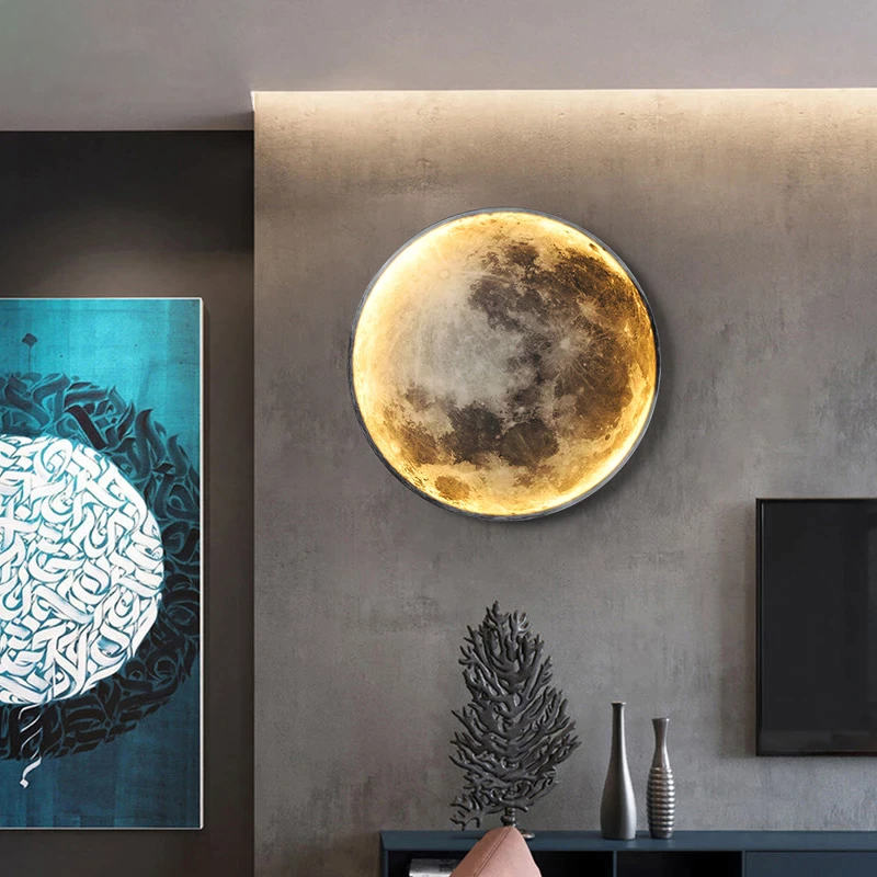 CelestialBeam – Beleuchtete Mondlampe 2