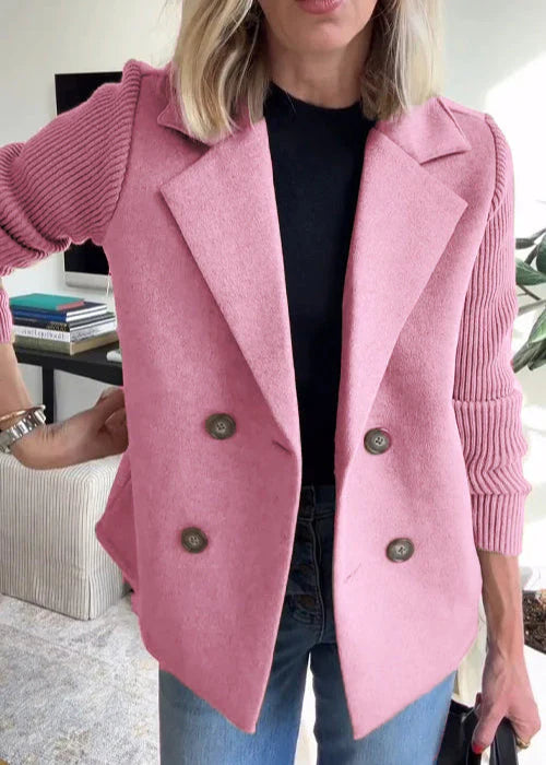 Clara | Schicker Zweireiher-Mantel für Damen – Warme Winter-Eleganz 0