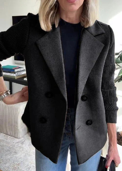 Clara | Schicker Zweireiher-Mantel für Damen – Warme Winter-Eleganz 2